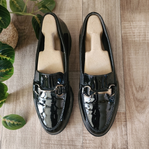 Paul Green Nandi Patent Leather Horsebit Loafers NWT Size US 6.5 - Picture 2 of 16